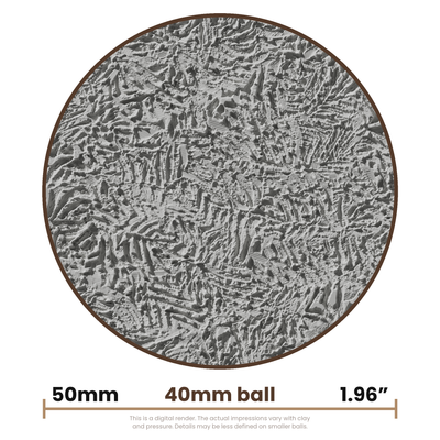 Texture Ball | Abstract Leaves Texture - Style 01 - Ceramind® Tools