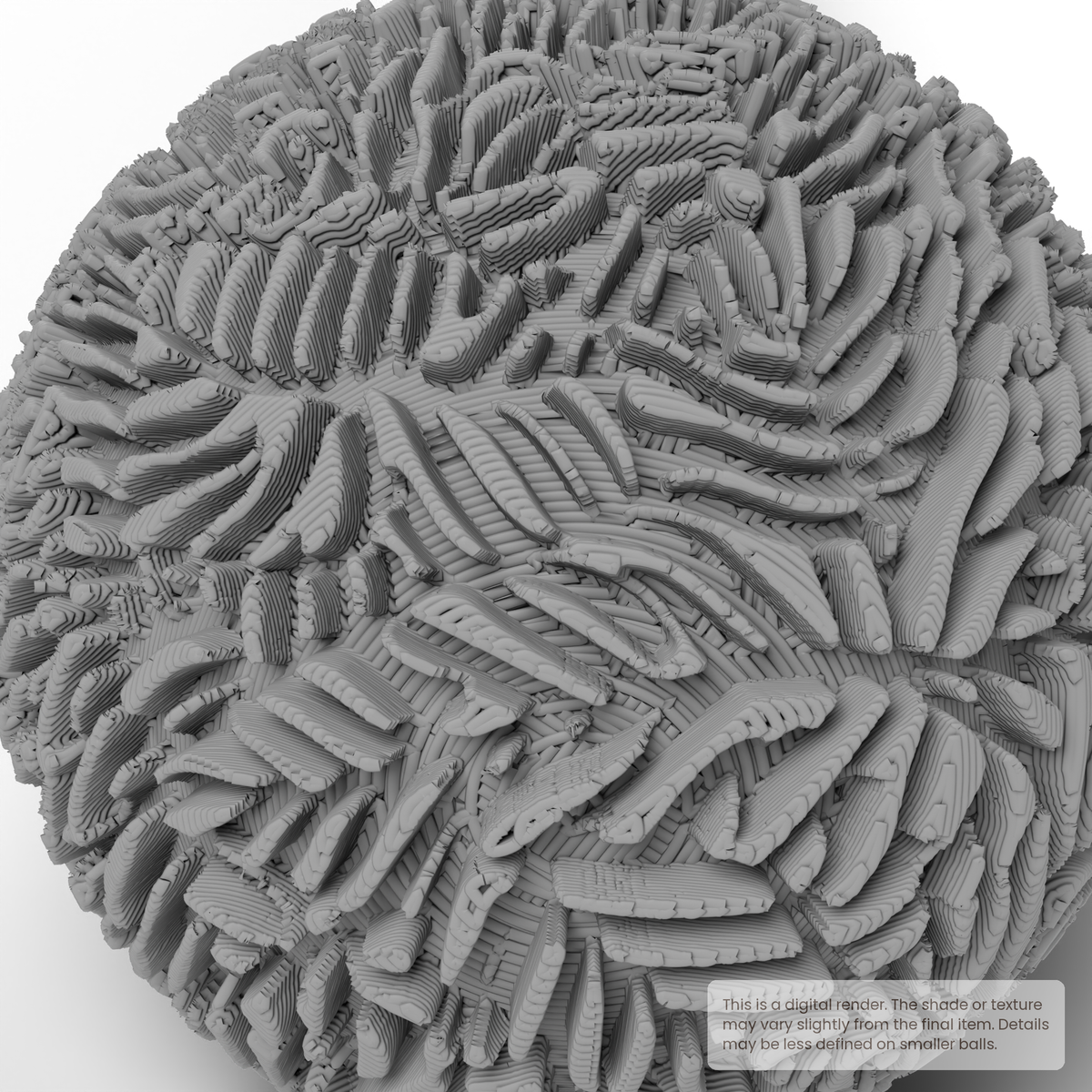 Texture Ball | Abstract Leaves Texture - Style 01 - Ceramind® Tools