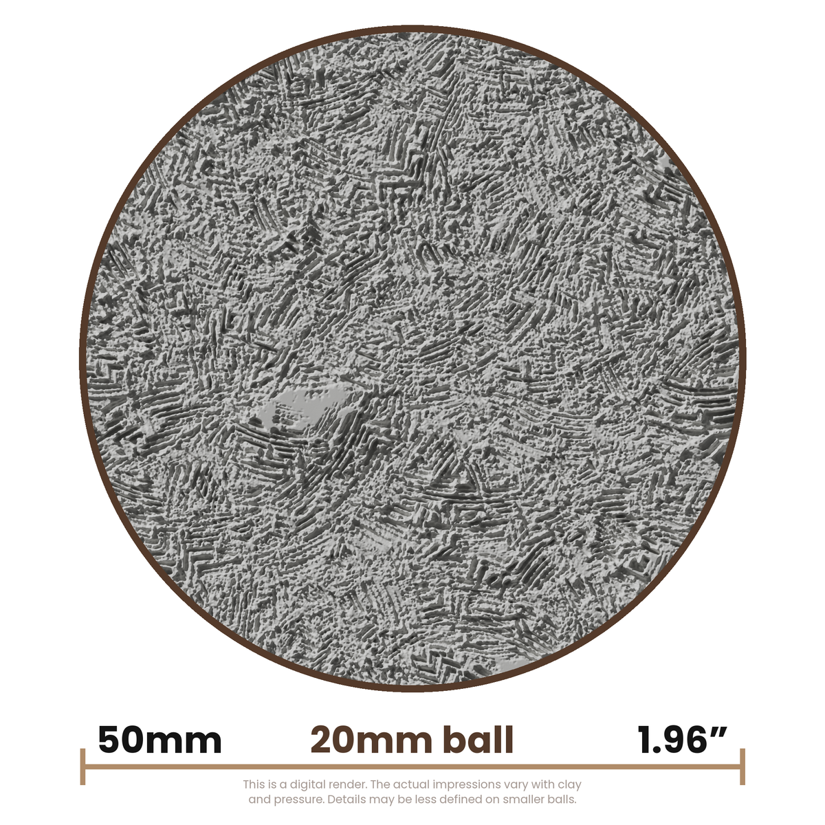 Texture Ball | Geometric Texture - Style 01 - Ceramind® Tools