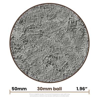 Texture Ball | Geometric Texture - Style 01 - Ceramind® Tools