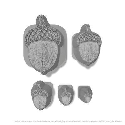 Acorn Stamps - Photo Textured - Ceramind® Tools