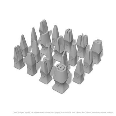 Alfa Slab One | Symbol Stamp Sets - Ceramind® Tools