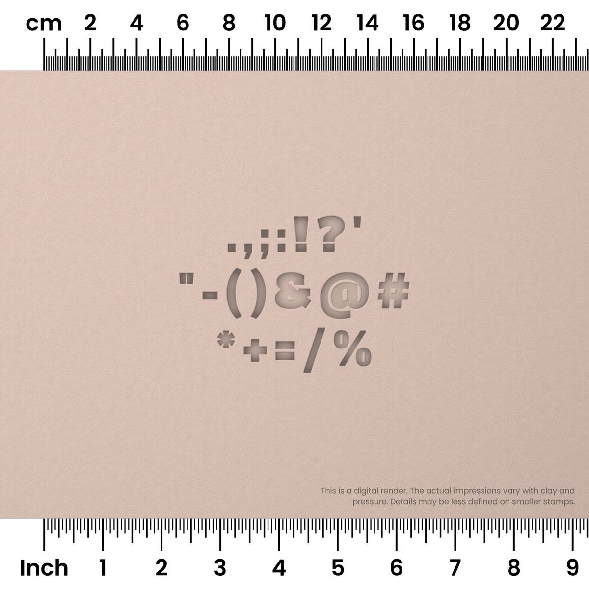 Alfa Slab One | Symbol Stamp Sets - Ceramind® Tools