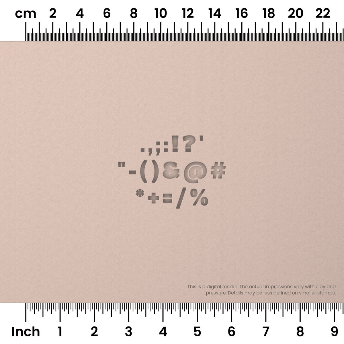 Alfa Slab One | Symbol Stamp Sets - Ceramind® Tools