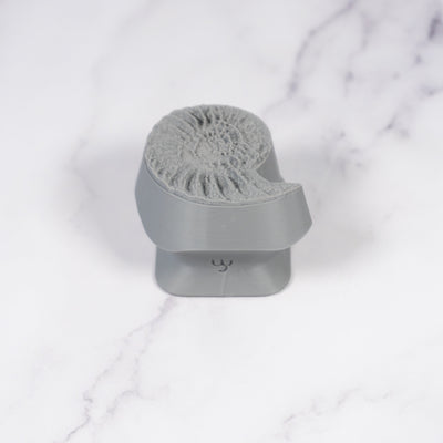 Ammonitefossilsnäckstämpel - Fototexturerad - Stil 1 - Ceramind® Tools