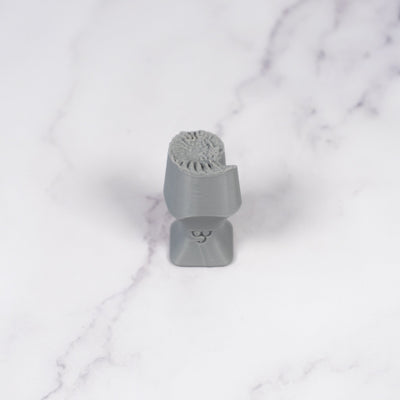 Ammonitefossilsnäckstämpel - Fototexturerad - Stil 1 - Ceramind® Tools