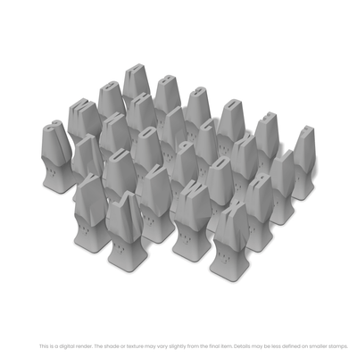 Anton | All Caps | Alphabet Stamp Sets - Ceramind® Tools