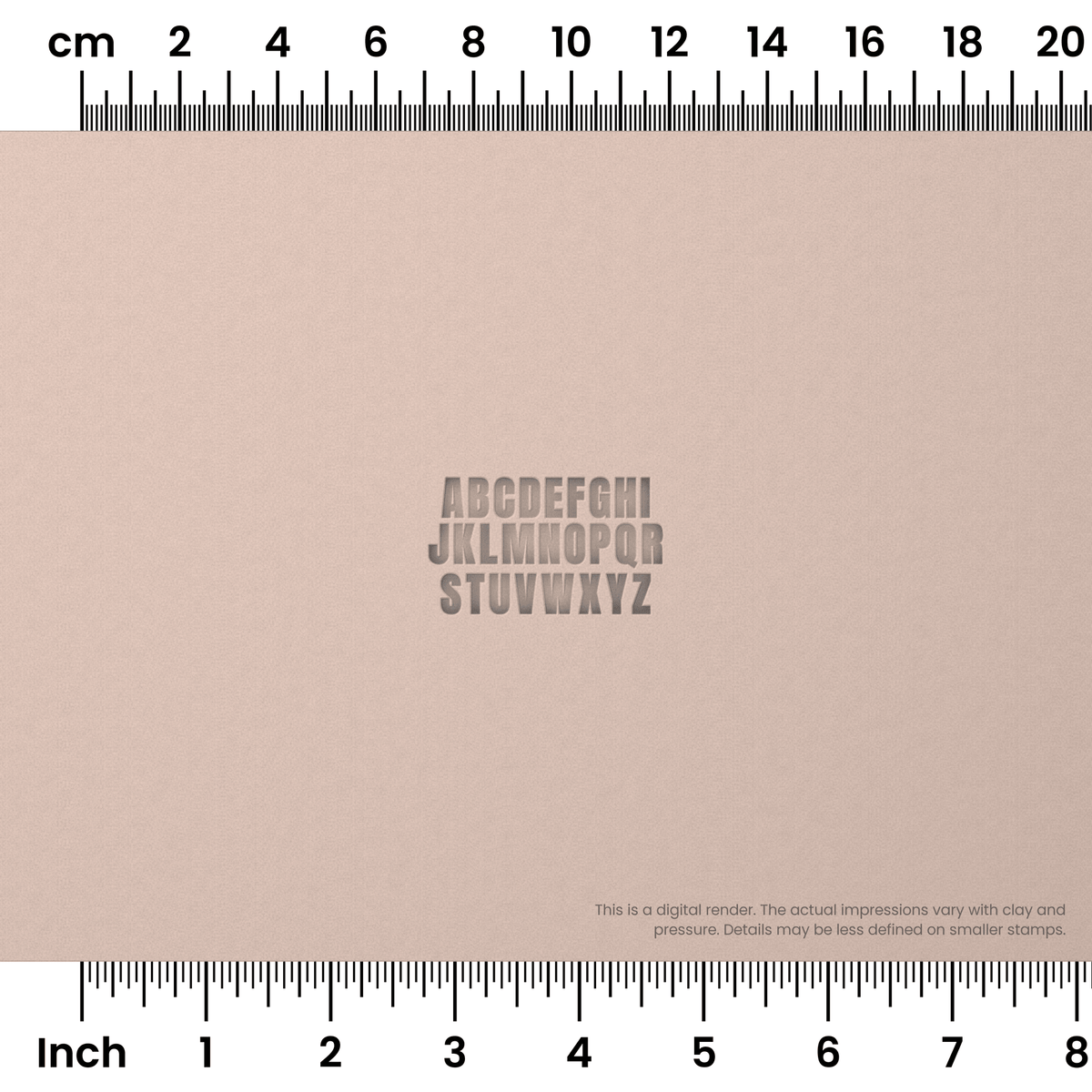 Anton | All Caps | Alphabet Stamp Sets - Ceramind® Tools
