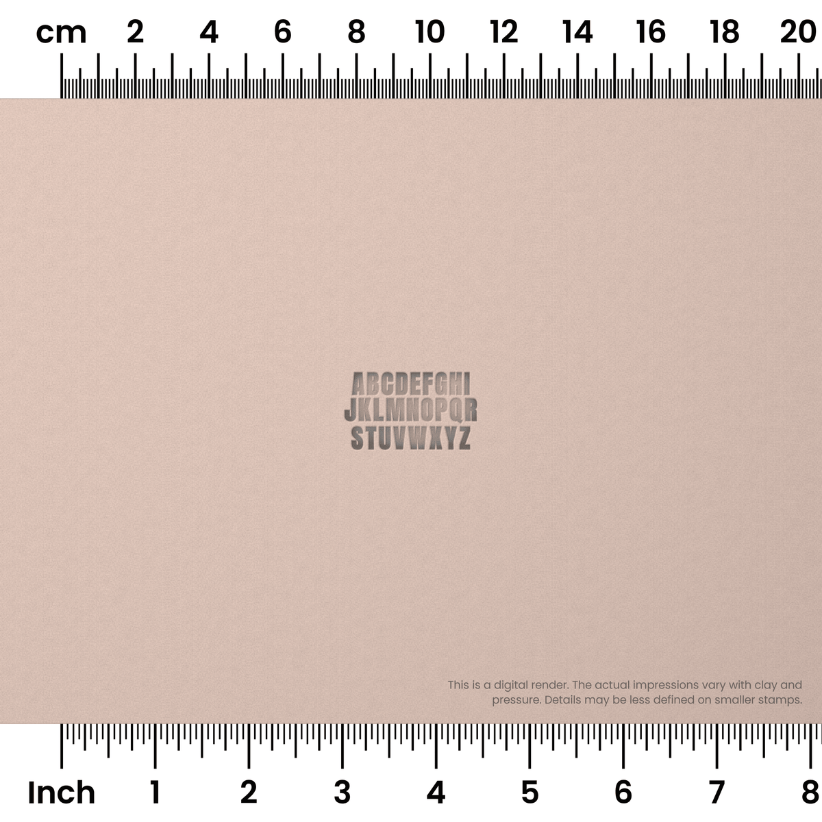 Anton | All Caps | Alphabet Stamp Sets - Ceramind® Tools