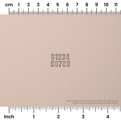 Anton | Number Stamp Sets - Ceramind® Tools
