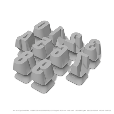 Anton | Number Stamp Sets - Ceramind® Tools