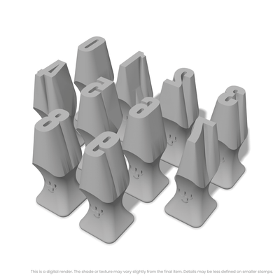 Anton | Number Stamp Sets - Ceramind® Tools