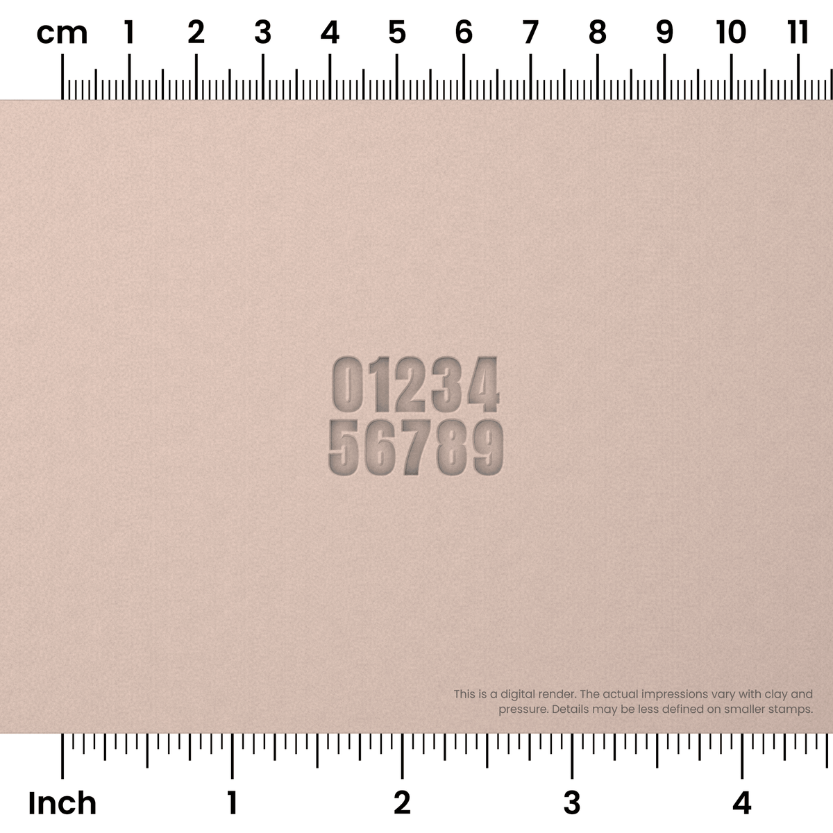 Anton | Number Stamp Sets - Ceramind® Tools
