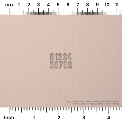 Anton | Number Stamp Sets - Ceramind® Tools