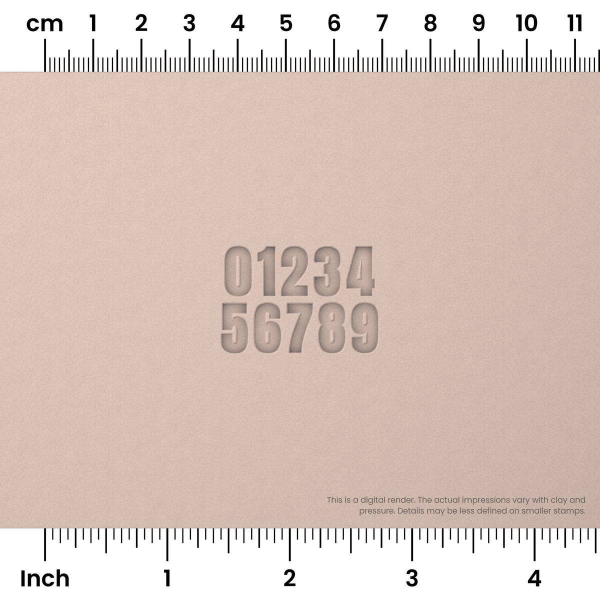 Anton | Number Stamp Sets - Ceramind® Tools