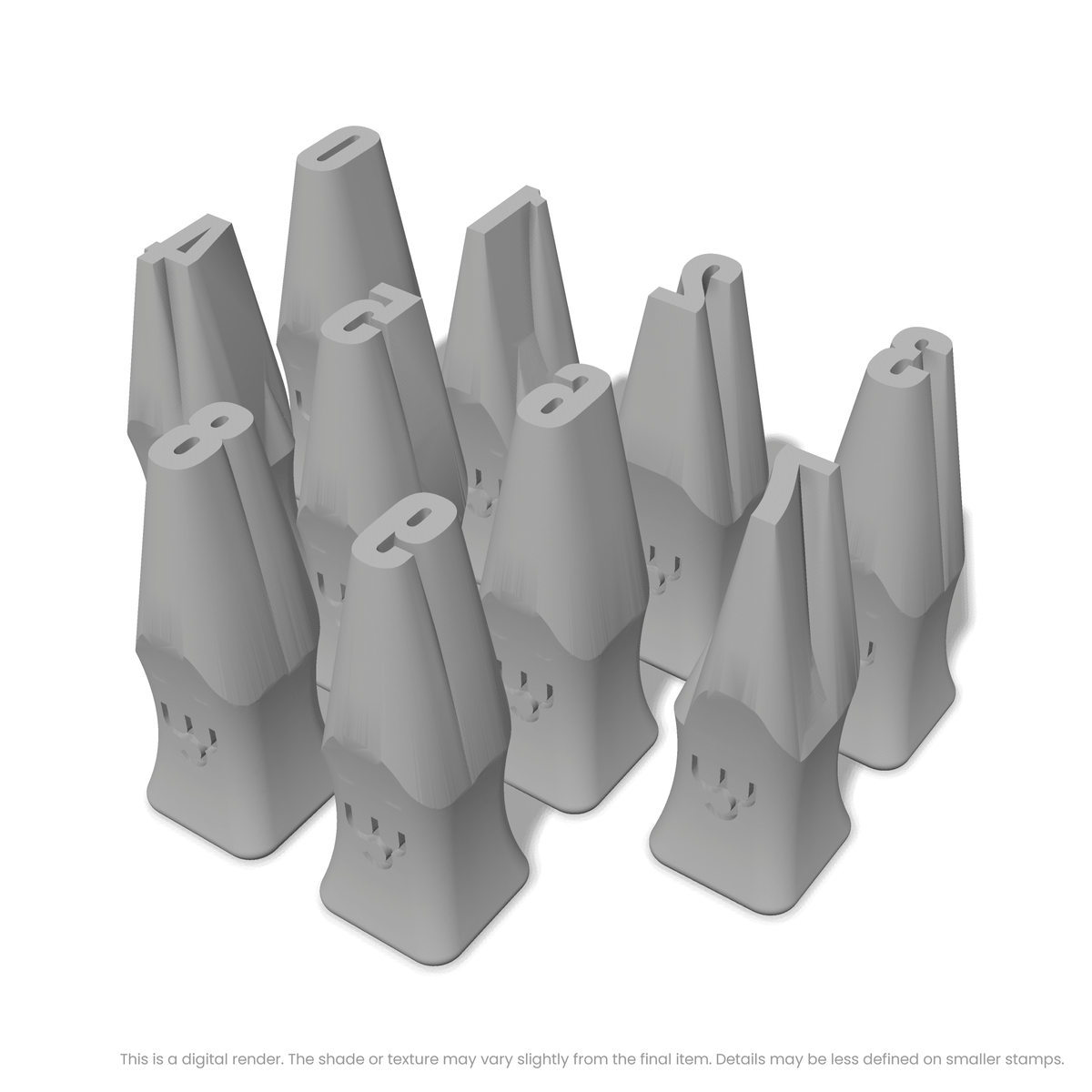 Anton | Number Stamp Sets - Ceramind® Tools