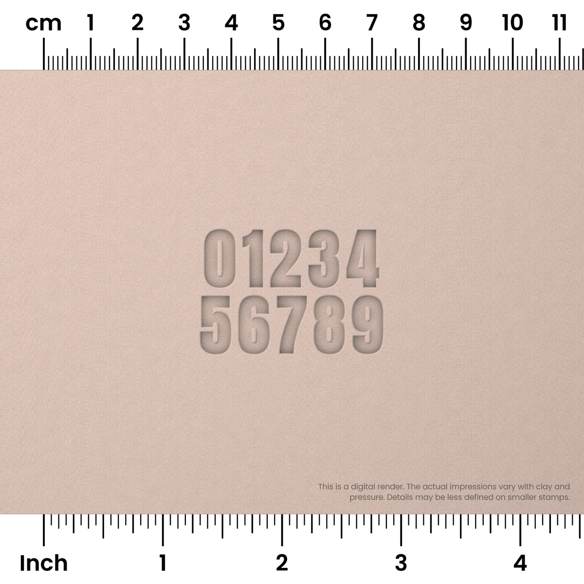Anton | Number Stamp Sets - Ceramind® Tools