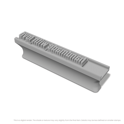 Anton Regular | Font Rail Stamp Sets | Letters, Numbers, and Symbols - Ceramind® Tools