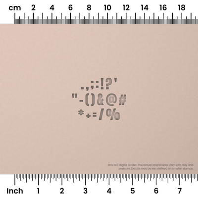 Anton | Symbol Stamp Sets - Ceramind® Tools