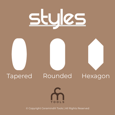 Arched Handle Slip Casting Mold | 7 Sizes & 3 Variations - Ceramind® Tools