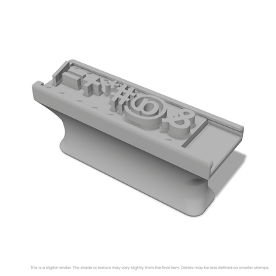 Arial Bold | Font Rail Stamp Sets | Letters, Numbers, and Symbols - Ceramind® Tools