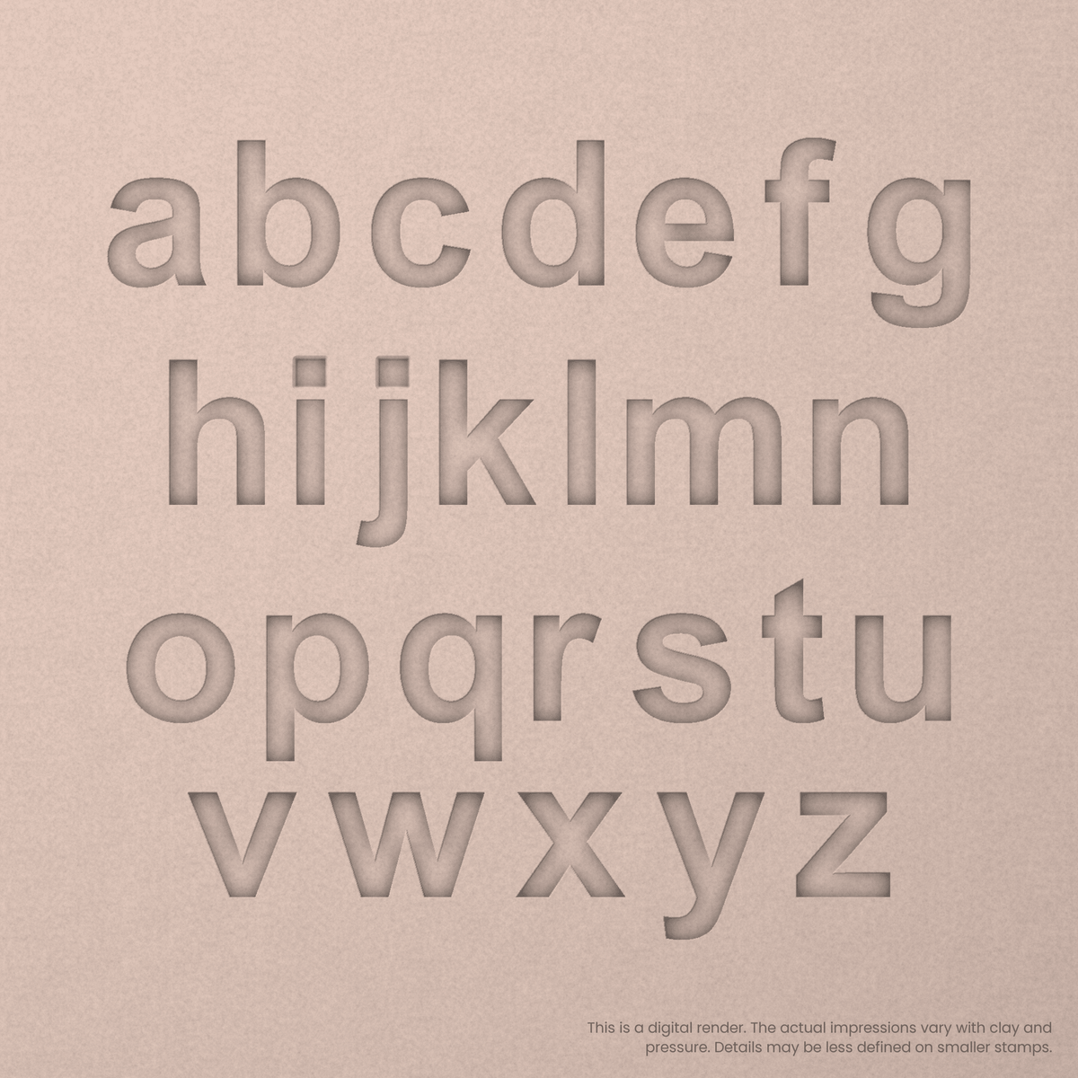 Arial Bold | Font Rail Stamp Sets | Letters, Numbers, and Symbols - Ceramind® Tools