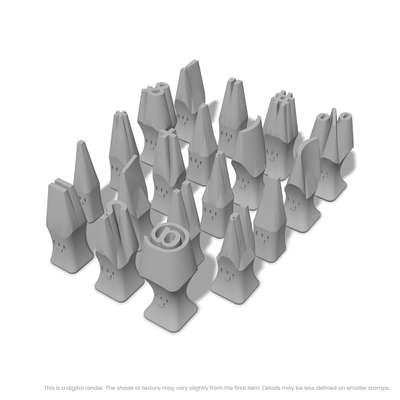Arial Bold | Symbol Stamp Sets - Ceramind® Tools