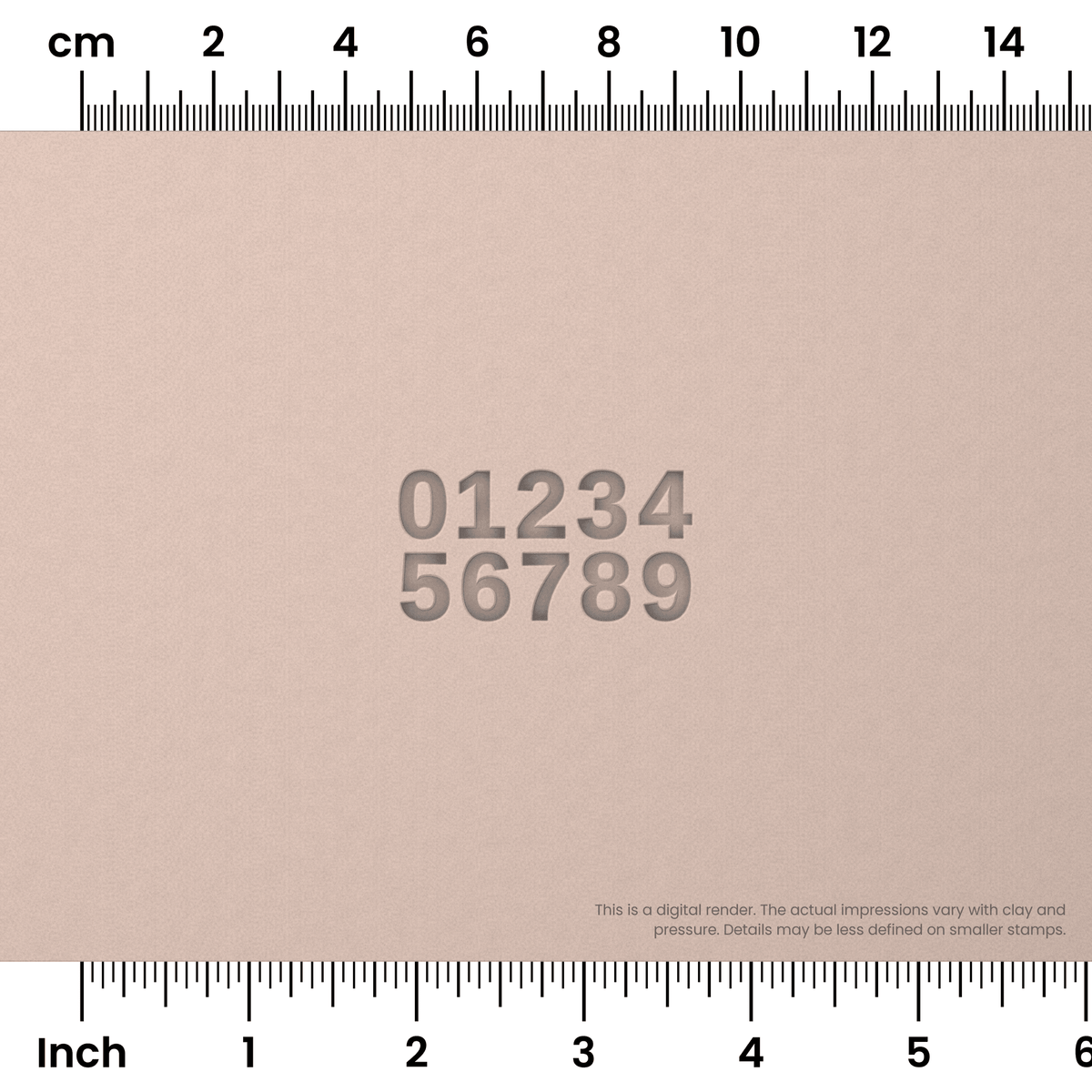 Arimo | Number Stamp Sets - Ceramind® Tools