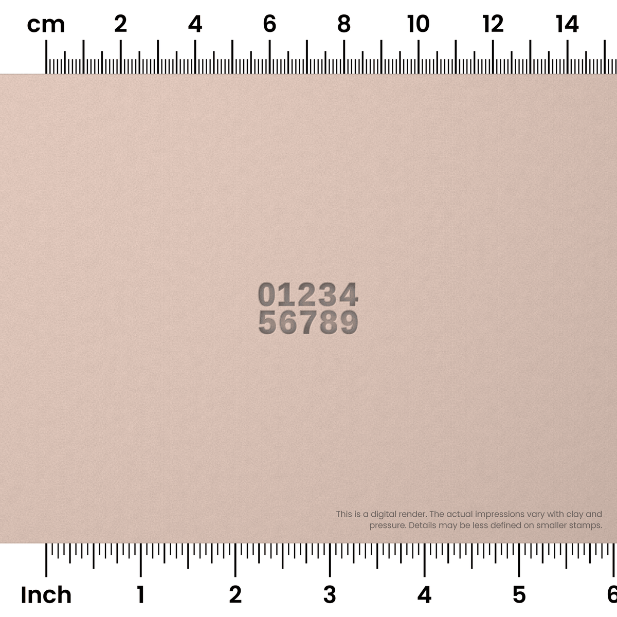 Arimo | Number Stamp Sets - Ceramind® Tools