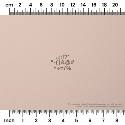 Arimo | Symbol Stamp Sets - Ceramind® Tools