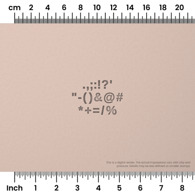 Arimo | Symbol Stamp Sets - Ceramind® Tools