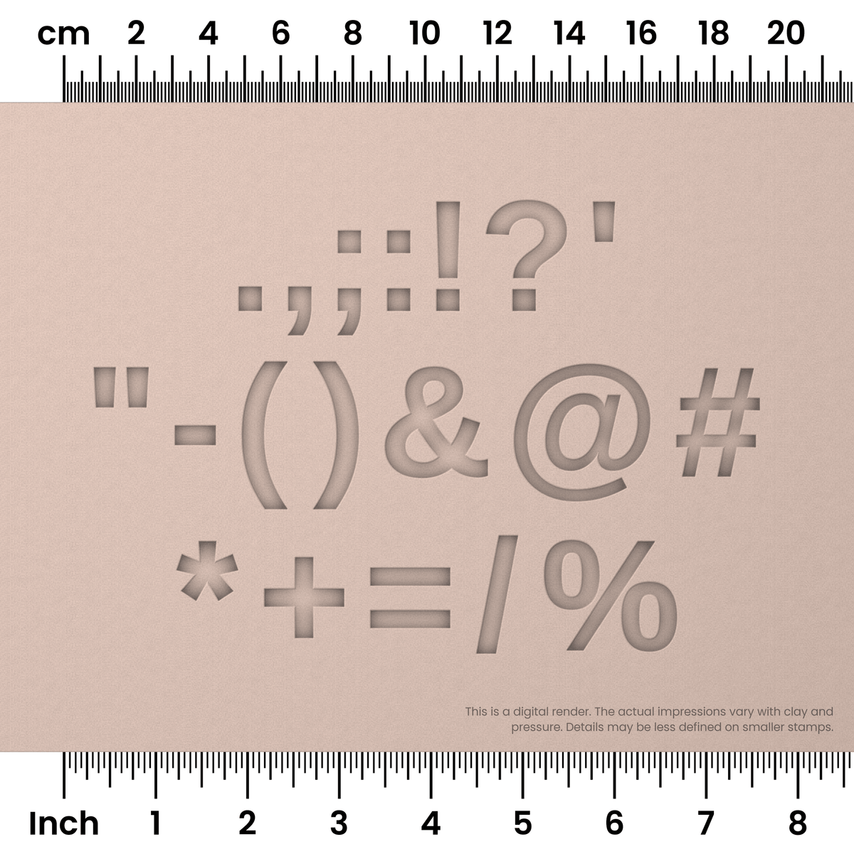 Arimo | Symbol Stamp Sets - Ceramind® Tools