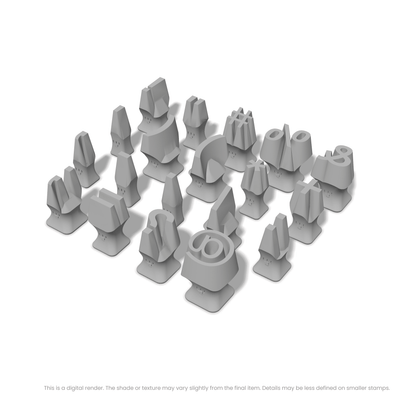 Arimo | Symbol Stamp Sets - Ceramind® Tools