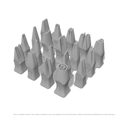Arimo | Symbol Stamp Sets - Ceramind® Tools