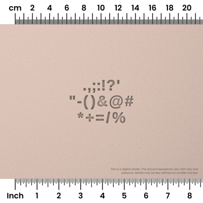 Arimo | Symbol Stamp Sets - Ceramind® Tools