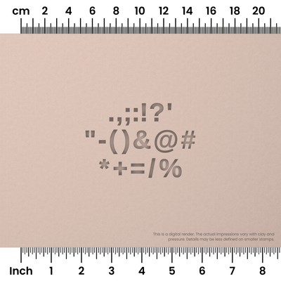 Arimo | Symbol Stamp Sets - Ceramind® Tools
