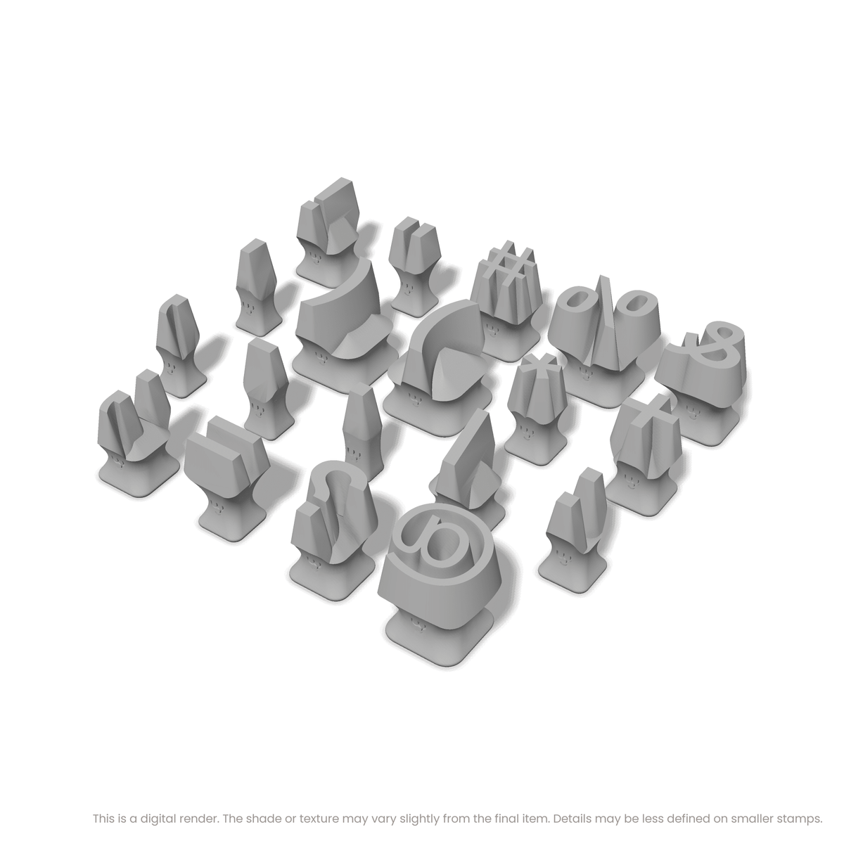Arimo | Symbol Stamp Sets - Ceramind® Tools