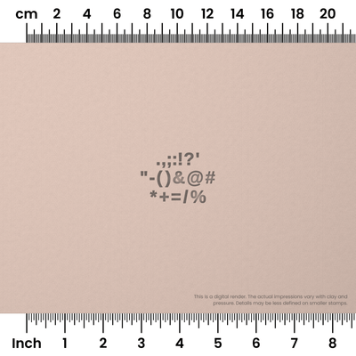 Arimo | Symbol Stamp Sets - Ceramind® Tools