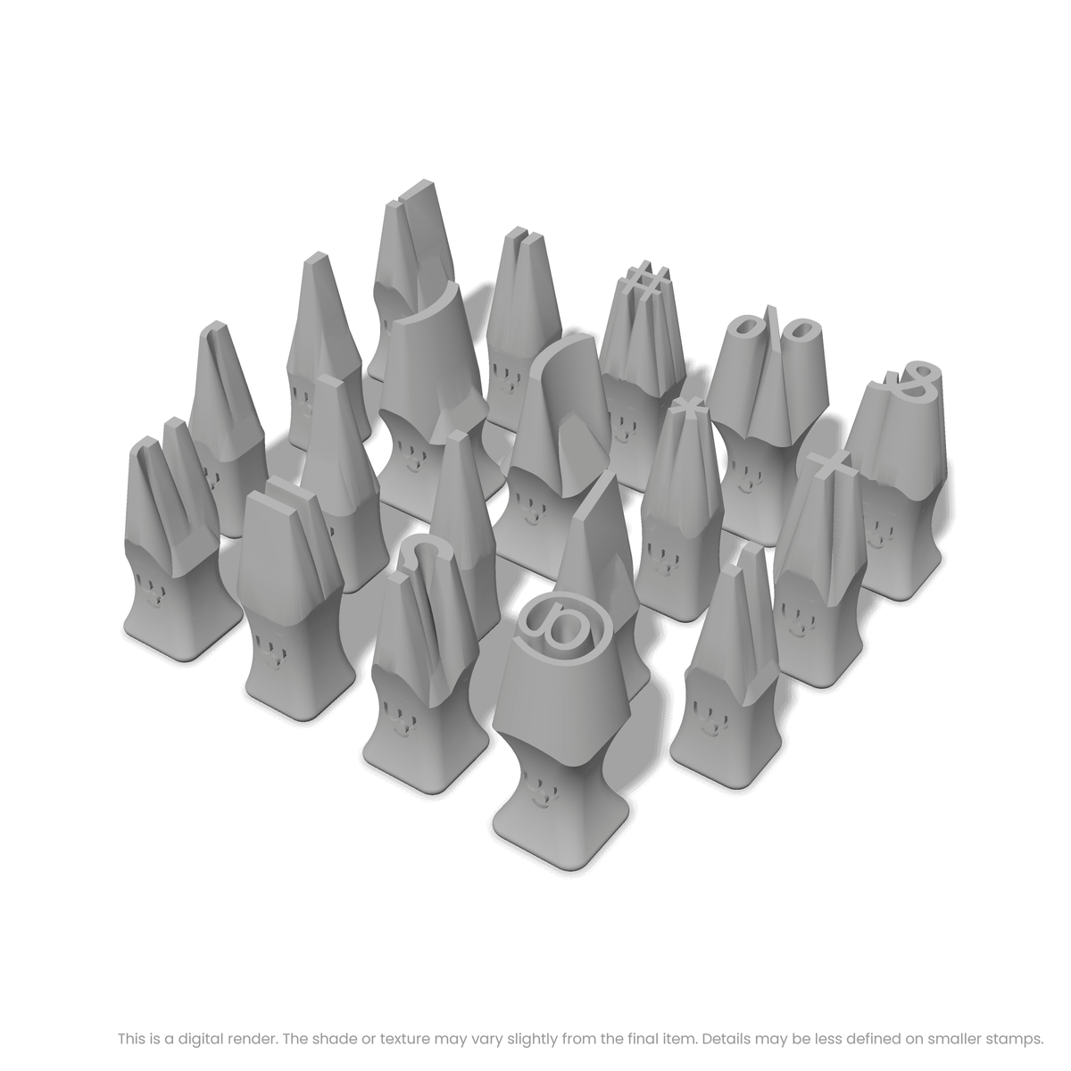 Arimo | Symbol Stamp Sets - Ceramind® Tools