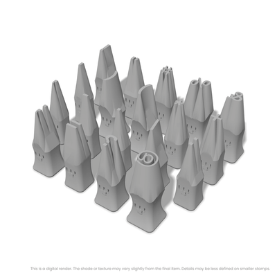 Arimo | Symbol Stamp Sets - Ceramind® Tools
