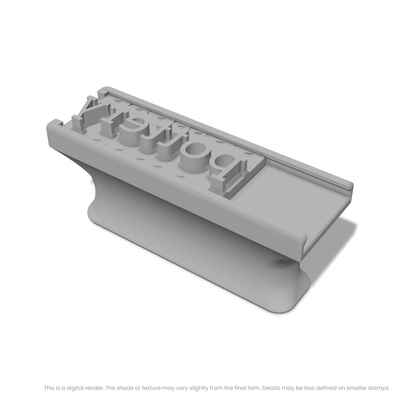 Arvo | Font Rail Stamp Sets | Letters, Numbers, and Symbols - Ceramind® Tools