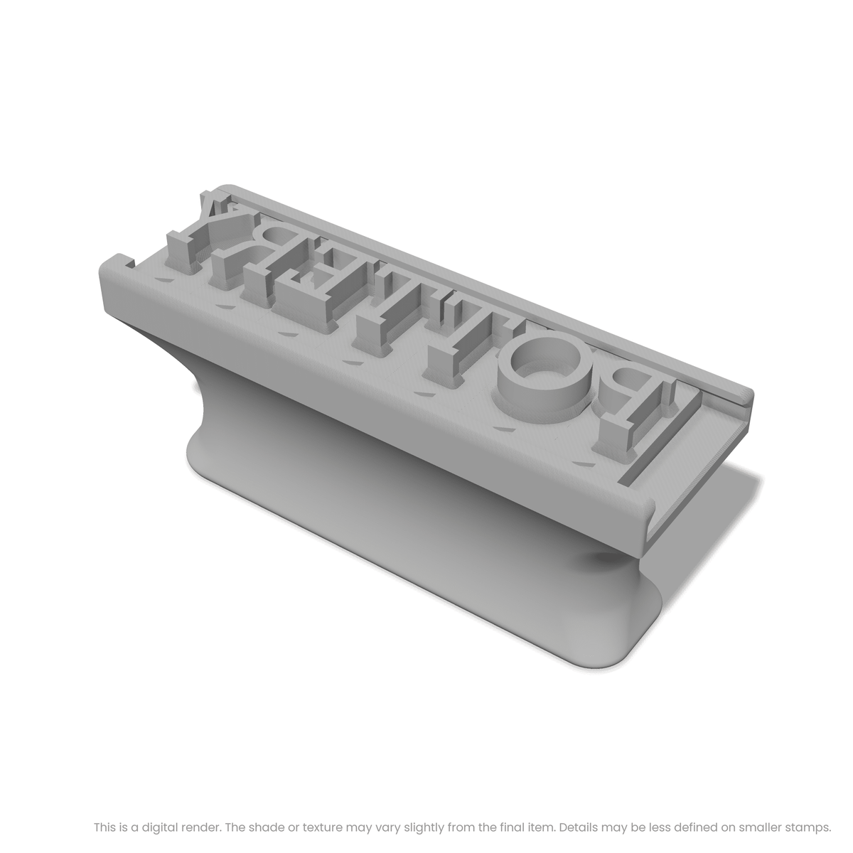 Arvo | Font Rail Stamp Sets | Letters, Numbers, and Symbols - Ceramind® Tools