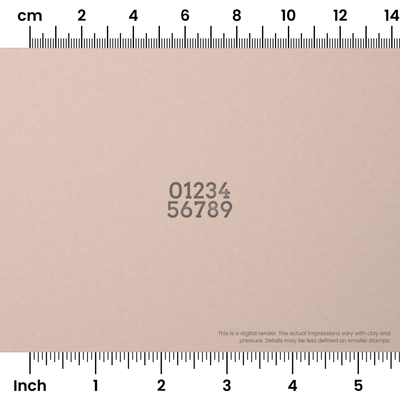 Arvo | Number Stamp Sets - Ceramind® Tools