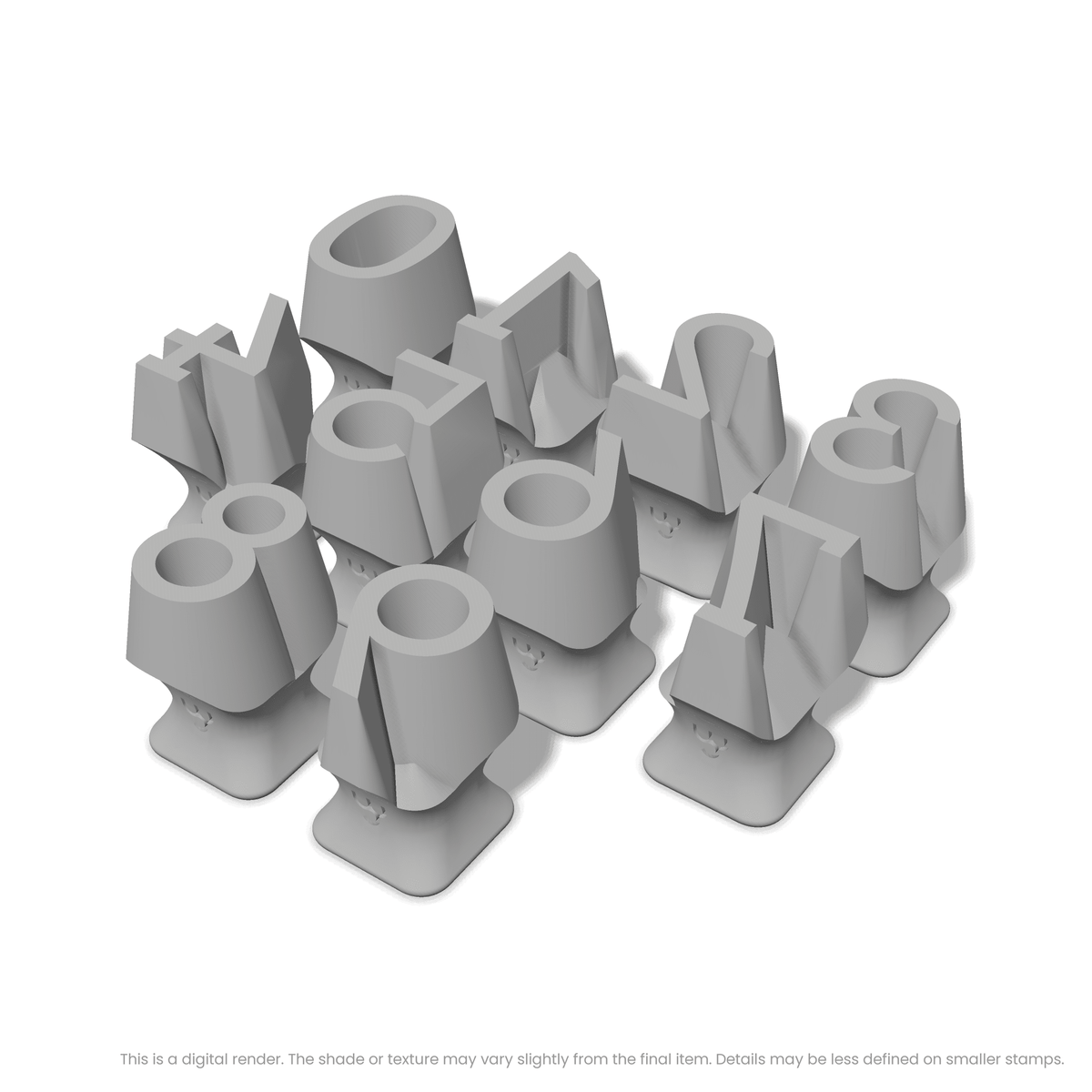 Arvo | Number Stamp Sets - Ceramind® Tools
