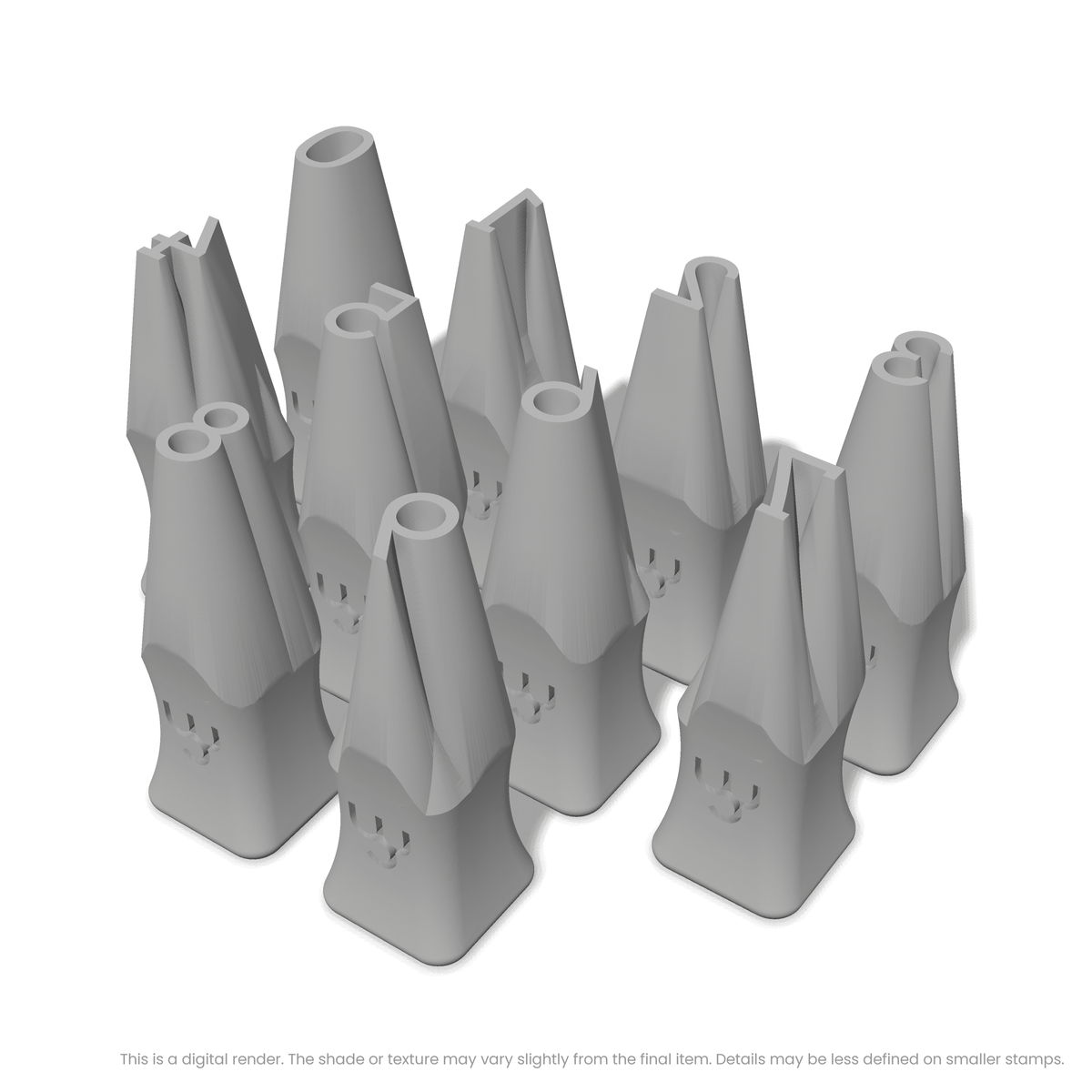Arvo | Number Stamp Sets - Ceramind® Tools