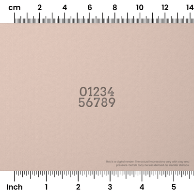 Arvo | Number Stamp Sets - Ceramind® Tools