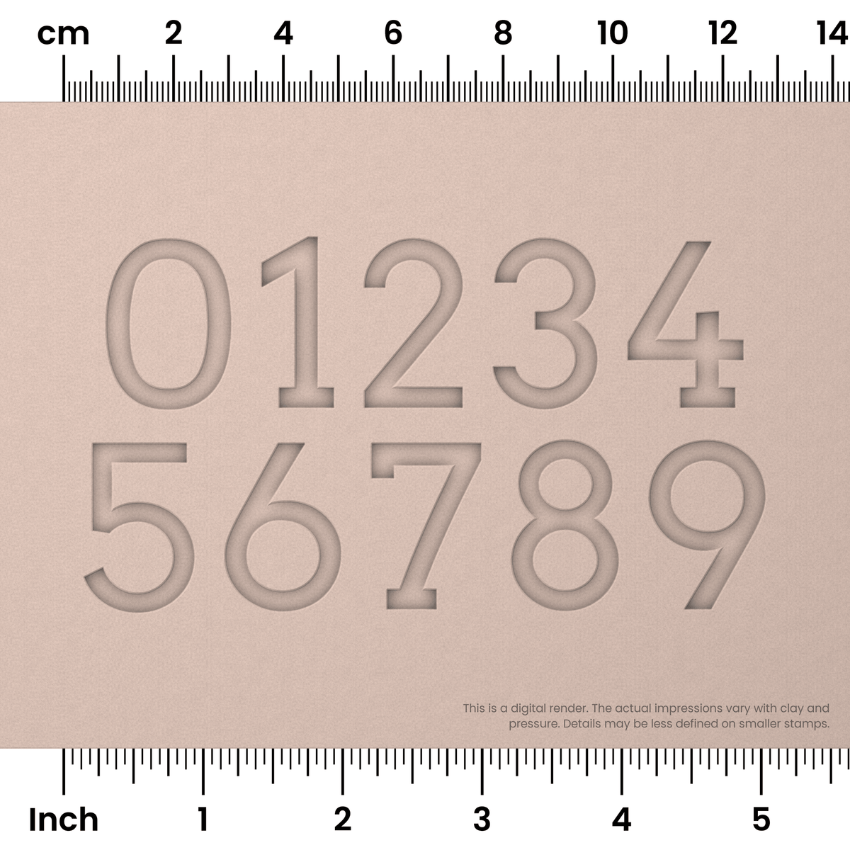 Arvo | Number Stamp Sets - Ceramind® Tools