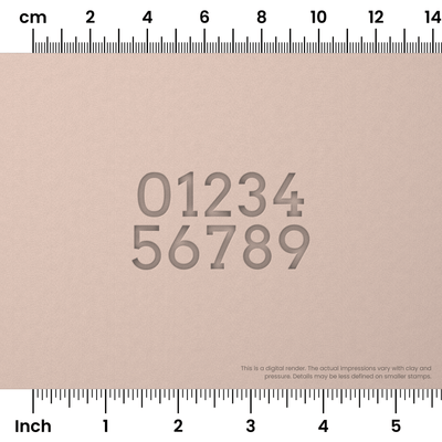 Arvo | Number Stamp Sets - Ceramind® Tools