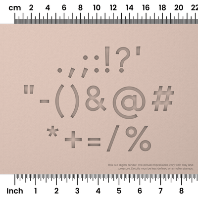 Arvo | Symbol Stamp Sets - Ceramind® Tools