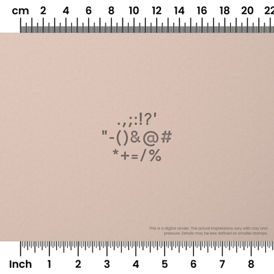 Arvo | Symbol Stamp Sets - Ceramind® Tools